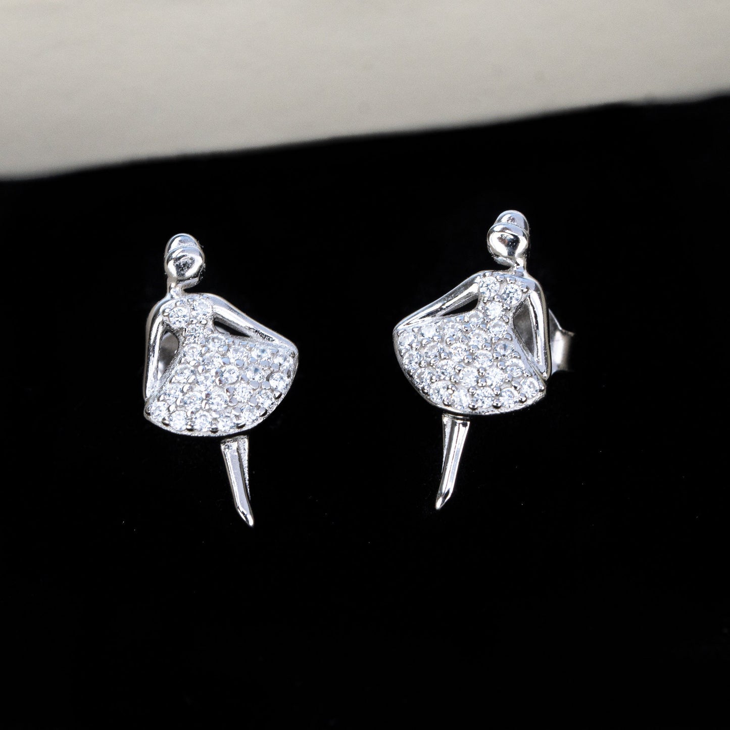 Ballerina earrings, dance earrings, gifts for her, ballet jewelry, ballet earrings, sister gifts, friend gifts, girl earrings, girl jewelry