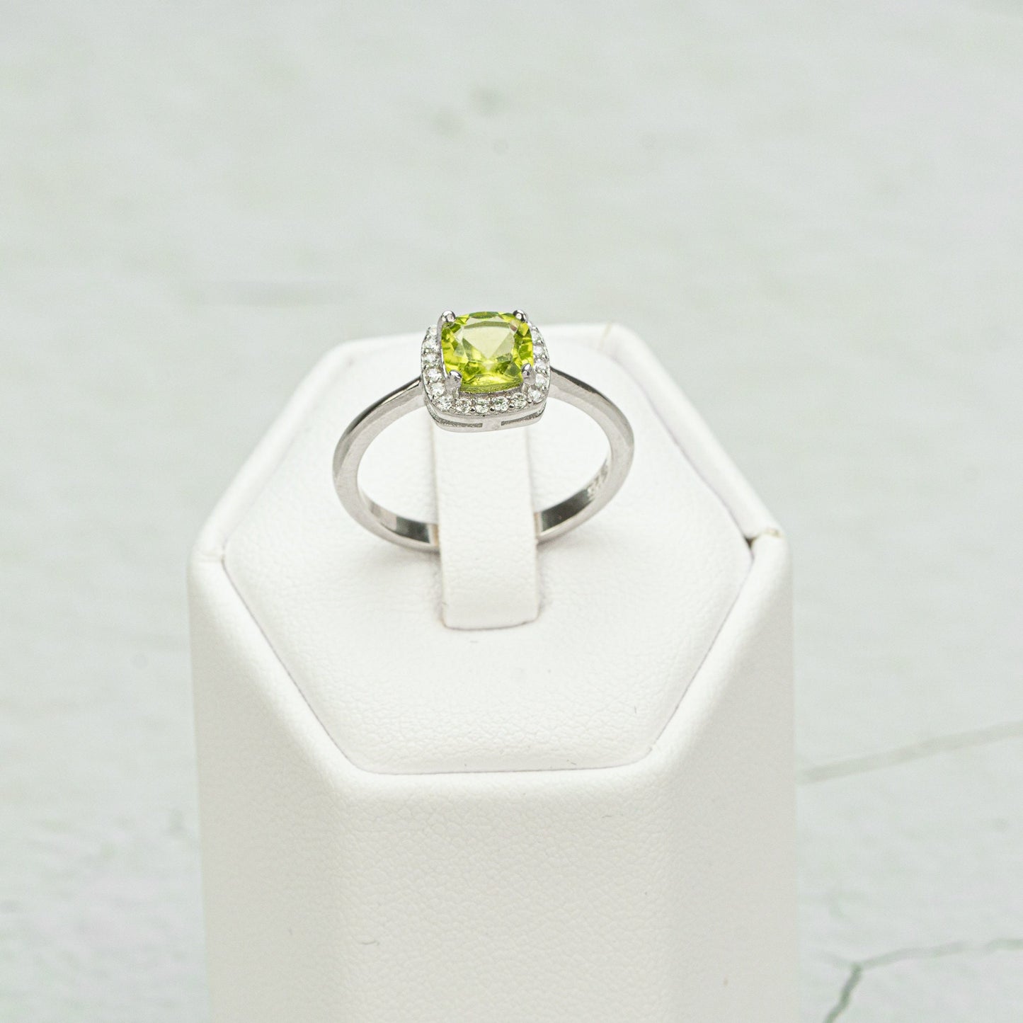 Peridot Ring, August Birthstone Jewelry, Anniversary Gift, Jewelry for Wife