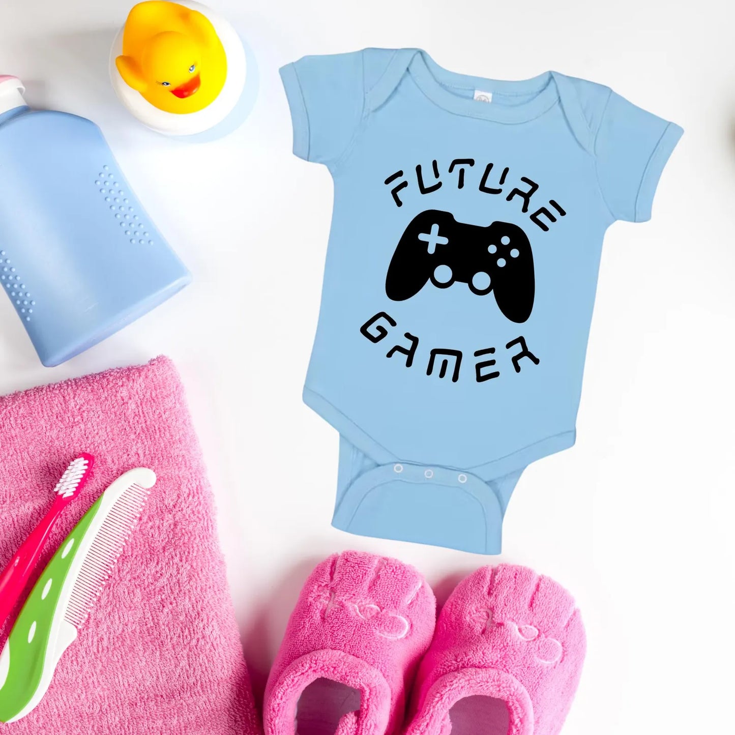Future Gamer Baby Onesie, Video Game Baby Bodysuit, Funny Newborn Gift, Gender Neutral Baby Shower Gift, Baby Onesie, Baby Gift