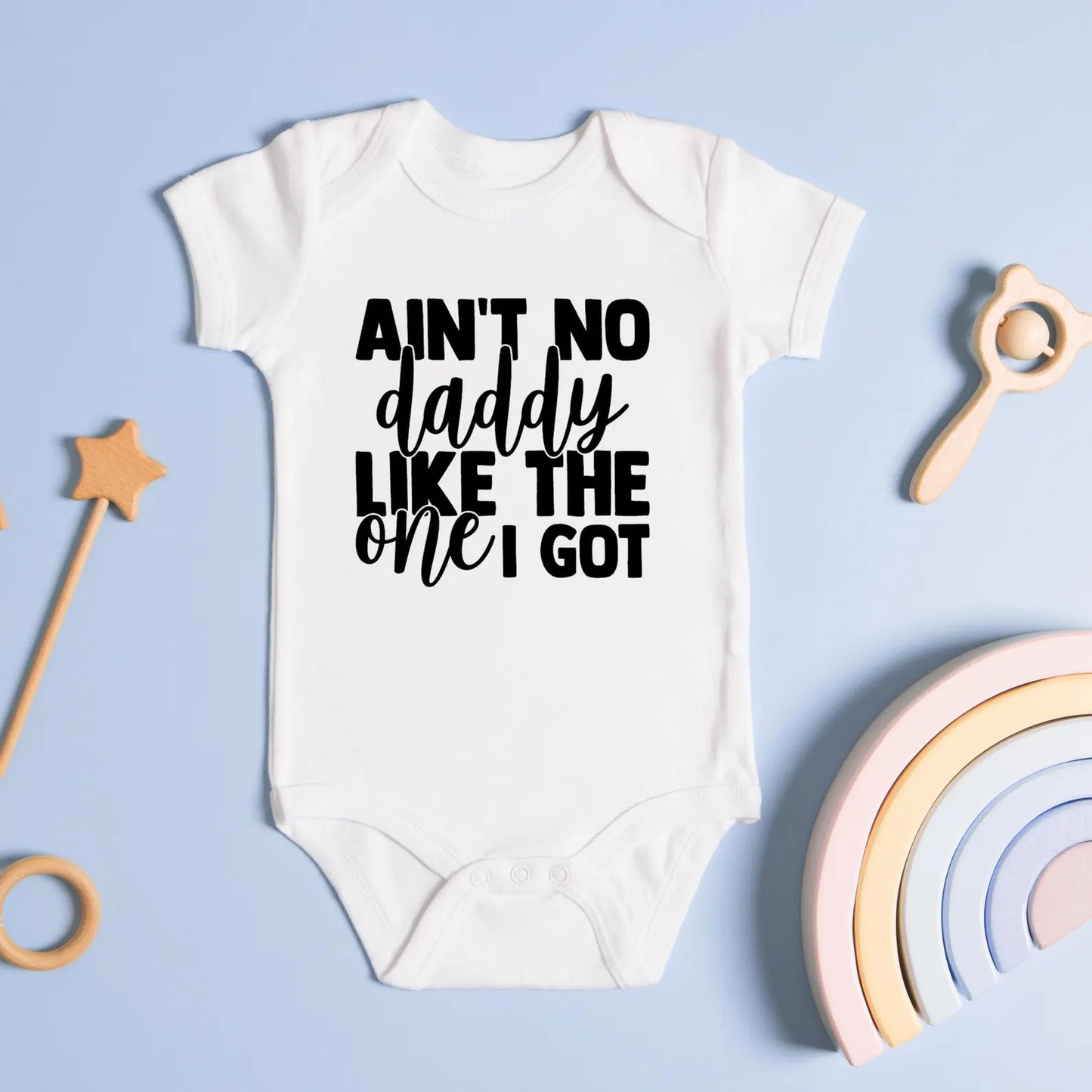 Daddy's Girl Baby Onesie, Daddy's Boy Baby Onesie, Cute Baby Outfit, Newborn Gift, Father's Day Baby, Infant Romper, Baby Shower Outfit
