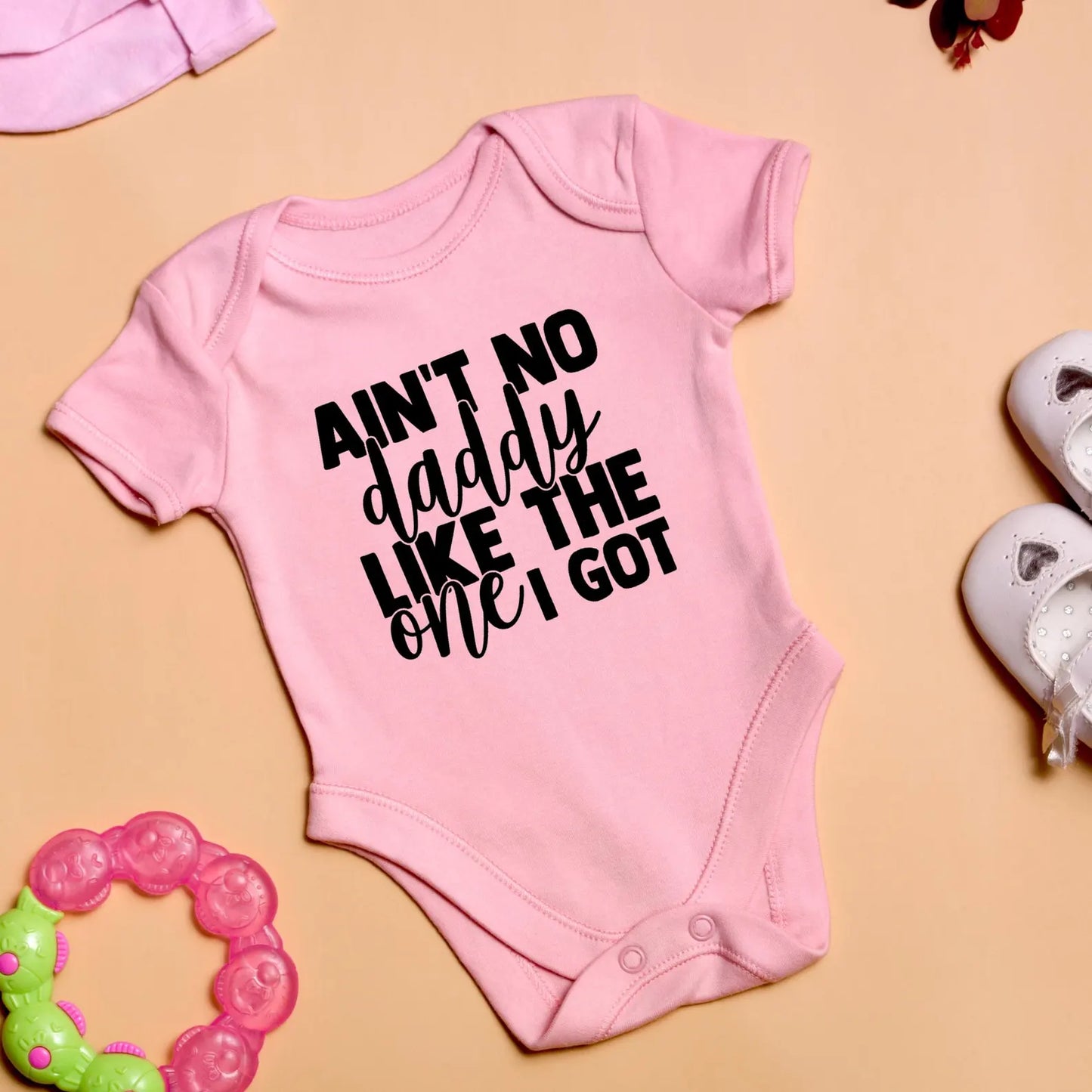 Daddy's Girl Baby Onesie, Daddy's Boy Baby Onesie, Cute Baby Outfit, Newborn Gift, Father's Day Baby, Infant Romper, Baby Shower Outfit