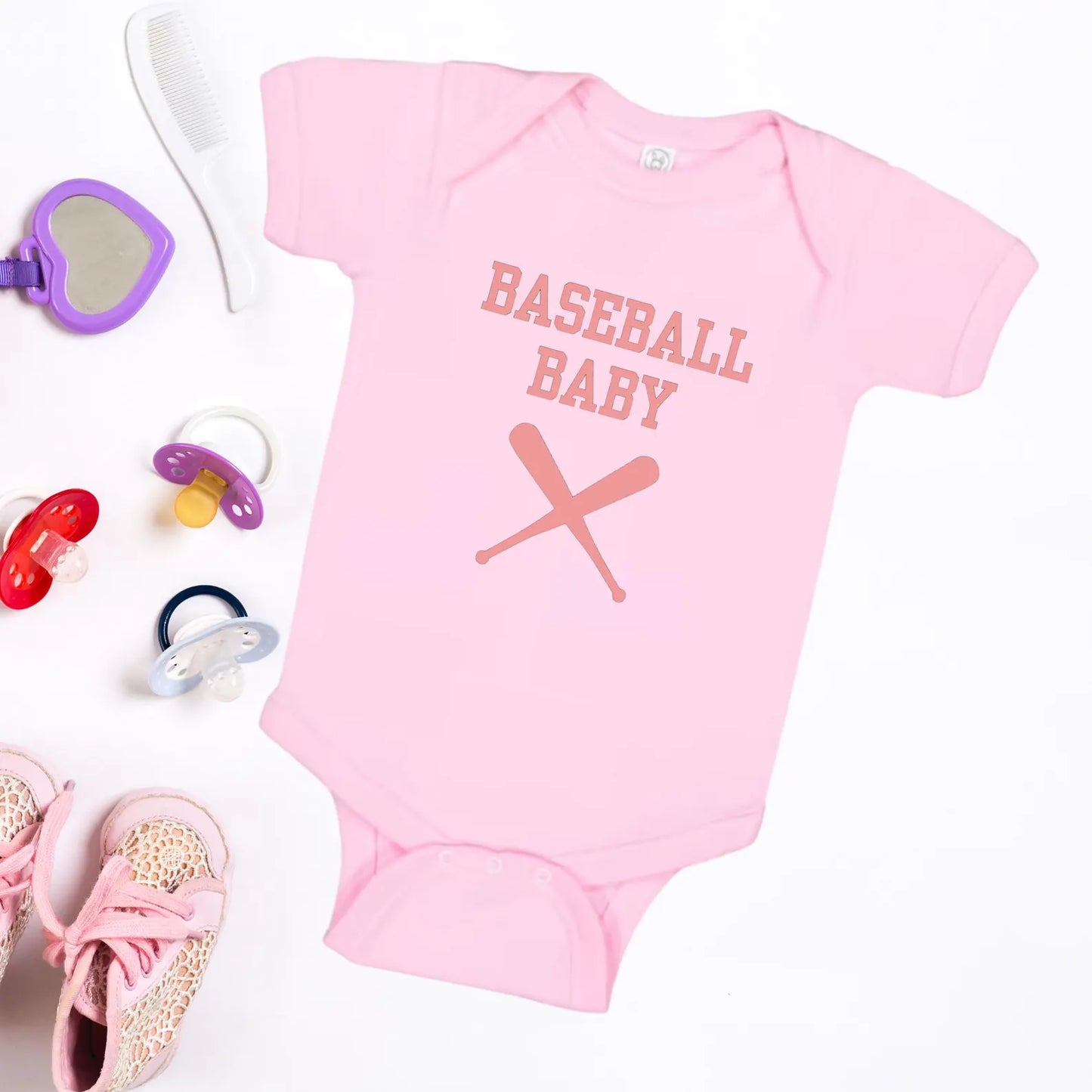 Baseball Baby Onesie, Infant Bodysuit for Sports Fans, Cute Baby Creeper, Newborn Baby Outfit, Baby Shower Gift, Cotton Baby Bodysuit