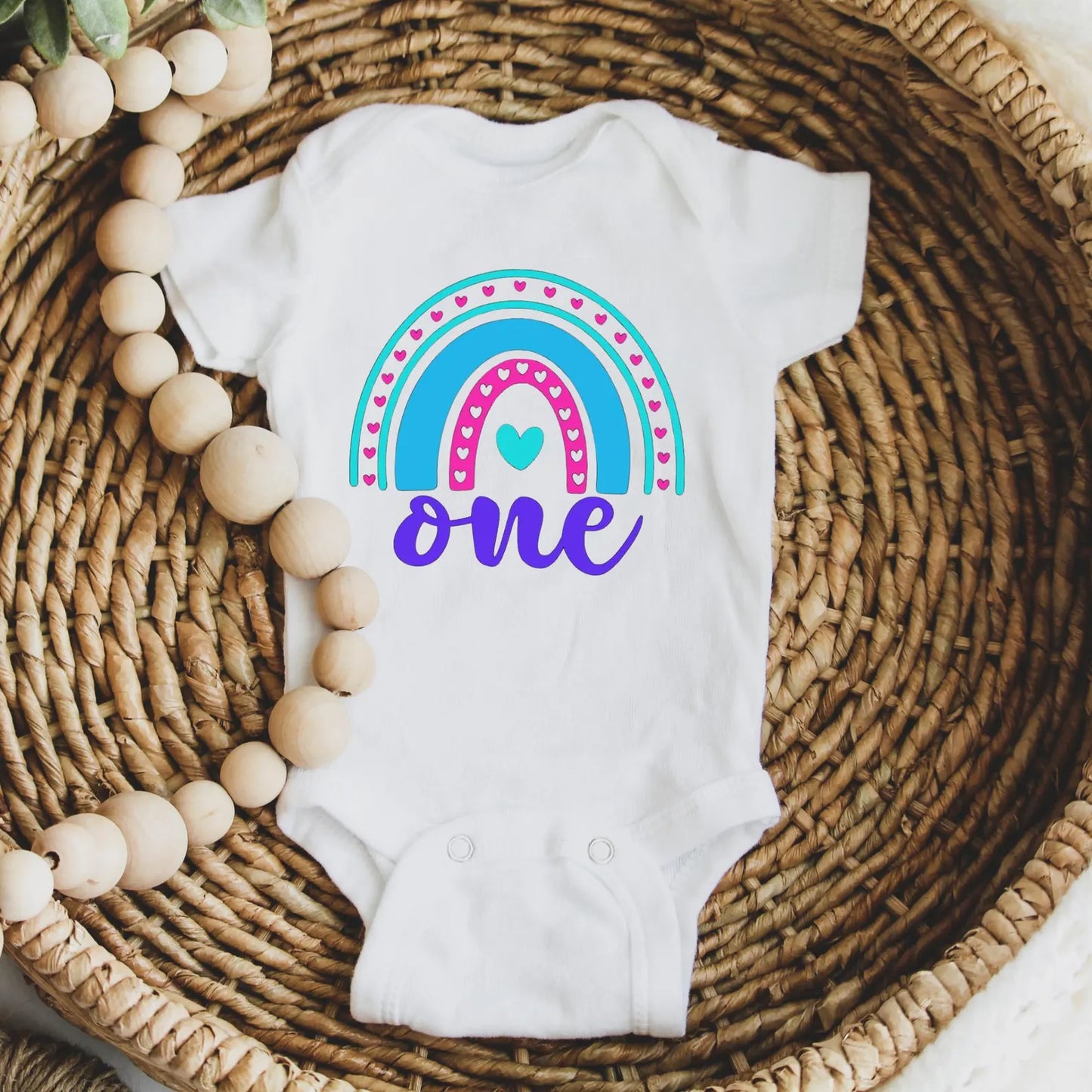 personalized onesie, first birthday, baby outfit, rainbow baby, birthday gift, cake smash, custom baby, first bday, baby bodysuit, onesie