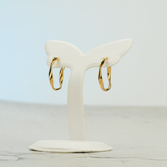 Twisted Hoop Earrings 14k Gold, Hoop Earrings, Small Hoop Earrings, Sterling Silver Hoop Earrings, Thick Hoop Earrings, Minimalist Hoop