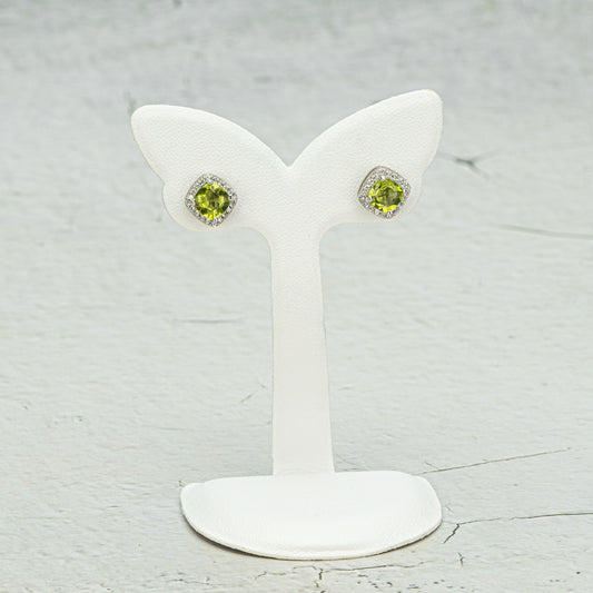Peridot Jewelry Earrings, August Birthstone Jewelry, Anniversary Gift, Jewelry for Wife