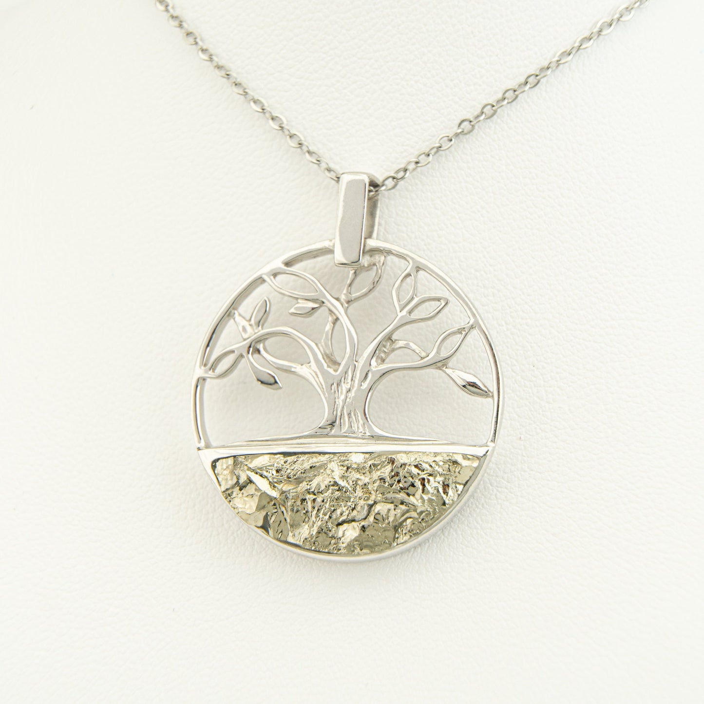 Rose quartz Tree Of Life Necklace |Pyrite Tree of Life Necklace | Mother of Pearl Tree of Life Necklace