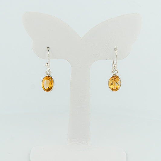 Silver Birthstone Earrings, Mothers Earring , Drop Earrings, Family Birthstone Earring , Birthstone Earring, Handmade Earrings